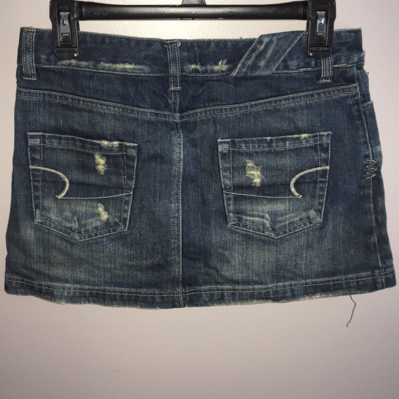 mini denim skirt - Picture 2 of 3